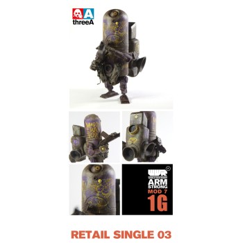 World War Robot Action Figure 1/12 Armstrong Mod 7 1G 18cm